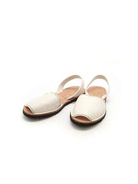 Prada Leather Sandals White 36 1 2